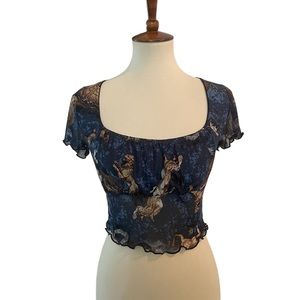 Bear Dance * art gala * medium blouse